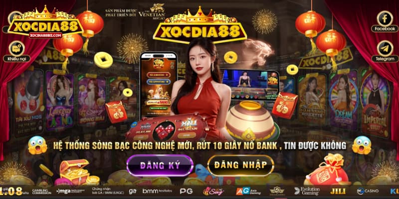 Giới thiệu cổng game XOCDIA88 