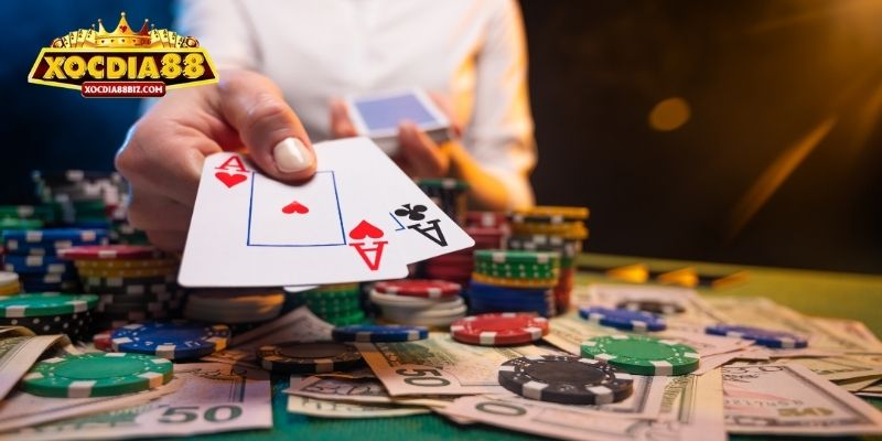 5 bước diễn ra trong ván bài Xì dách cơ bản